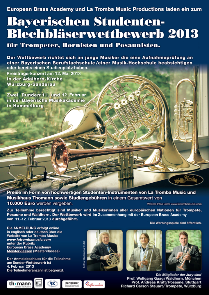 La Tromba Music  EBA Masterclasses and Competitions